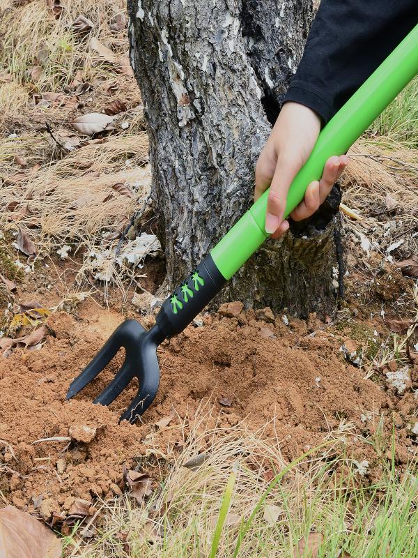 3 zuby Vidlice na hrábě Teleskopická rukojeťTG2202010-J